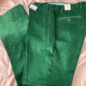 J.McLaughlin Concord green corduroy pants